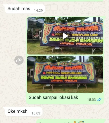 Pengiriman Papan Bunga Purwosari Tlogowungu