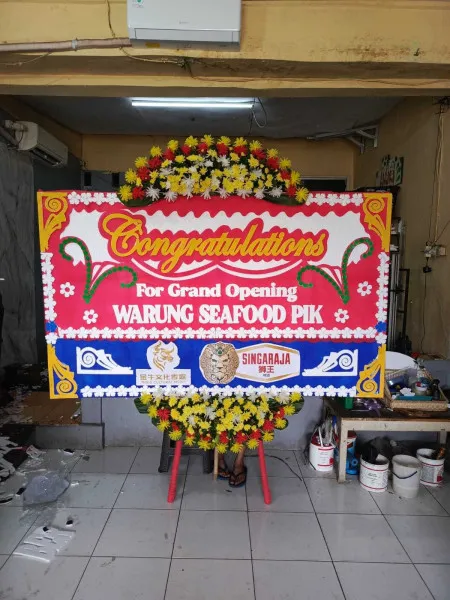 Papan Bunga Ucapan Selamat Purwosari Tlogowungu